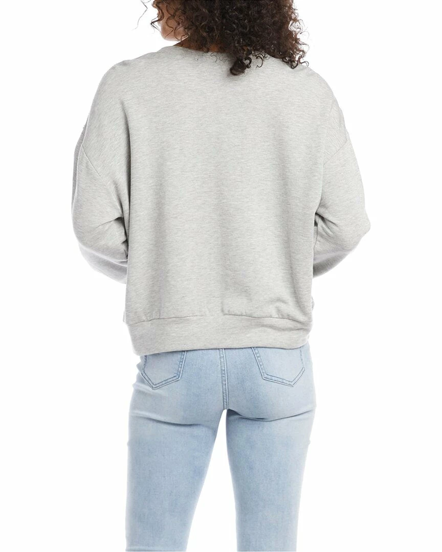 women Karen Kane Fringe Detail Sweatshirt 4 women Karen Kane Fringe Detail Sweatshirt - Image 2