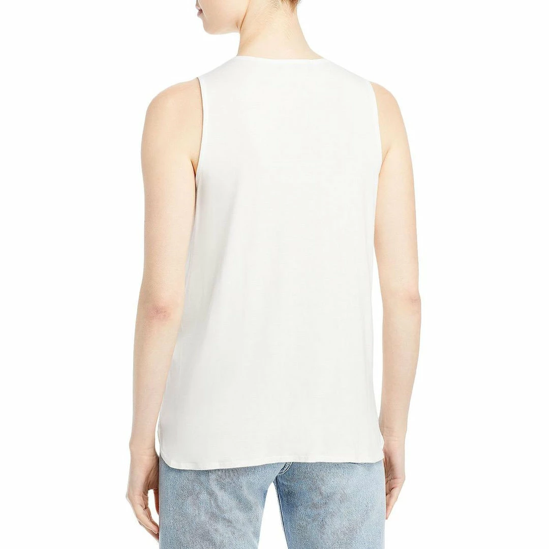 Karen Kane Womens Layered Drape Front Blouse 4 Karen Kane Womens Layered Drape Front Blouse - Image 2