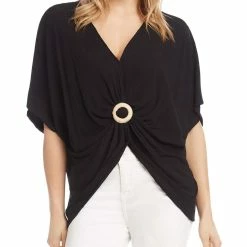 Karen Kane Rattan Womens Twist V-Neck Blouse 9 Karen Kane Rattan Womens Twist V-Neck Blouse -Cheap Karen Kane Store 1c48d7ad504e497e94d288feefffb288 1080x