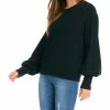 women Karen Kane Puff Sleeve Sweatshirt