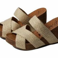 Blowfish women Hana Wedge in Natural