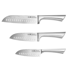 Cuisine::pro&reg; Damashiro Santoku Knife Set 3Pc