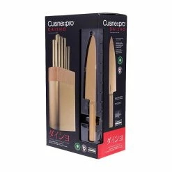 Cuisine::pro&reg; Daisho Nara Knife Block 6Pc Brass -Cheap Karen Kane Store 4ae68cb446054f24b20e414541cf6936 3678d76f 21a2 4e23 94c4 88cebd0bea91 1080x