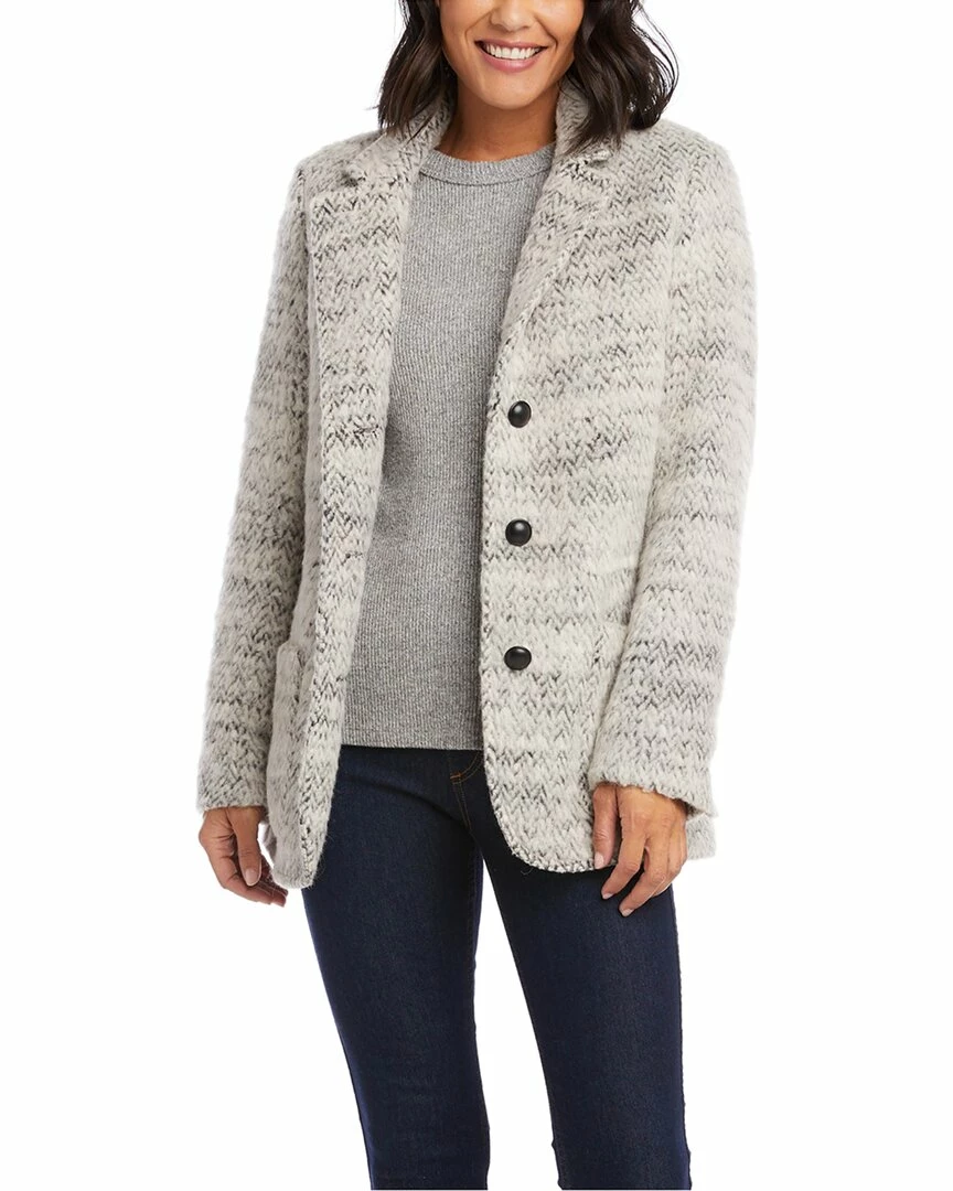 women Karen Kane Textured Blazer 3 women Karen Kane Textured Blazer