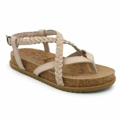 Blowfish men Foxtail Sandal in Lotus Dyecut/Rosegold Meteorite