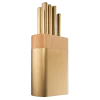 Cuisine::pro&reg; Daisho Nara Knife Block 6Pc Brass