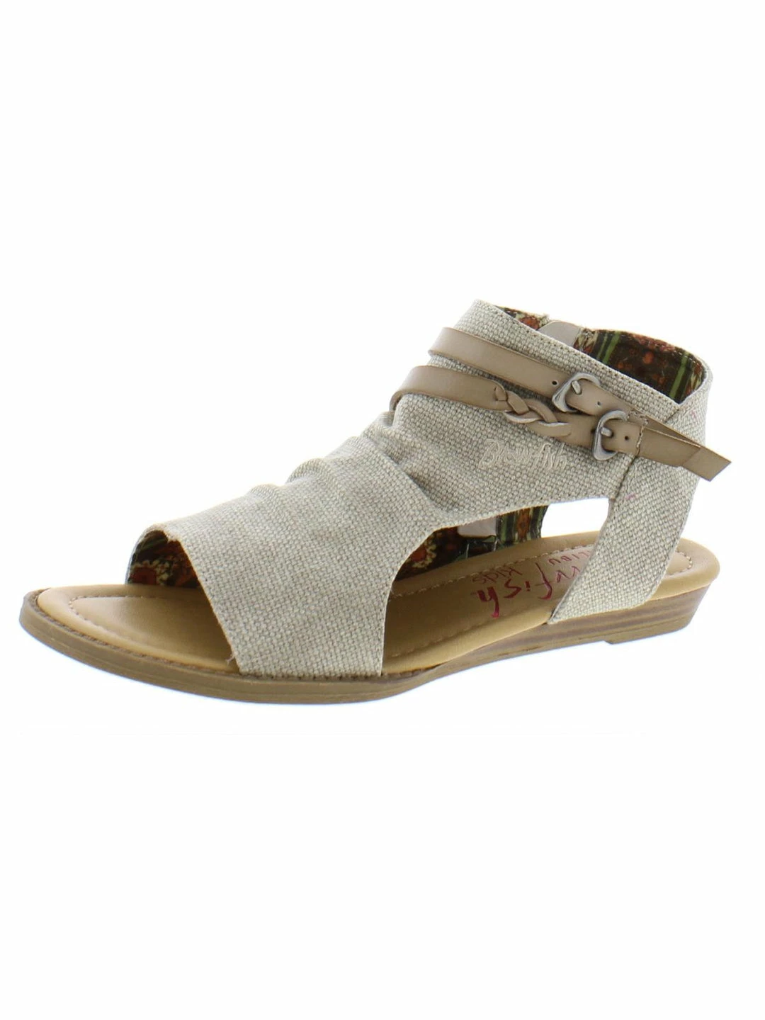 Blowfish Womens Adjustable Open Toe Flat Sandals 7 Blowfish Womens Adjustable Open Toe Flat Sandals - Image 5