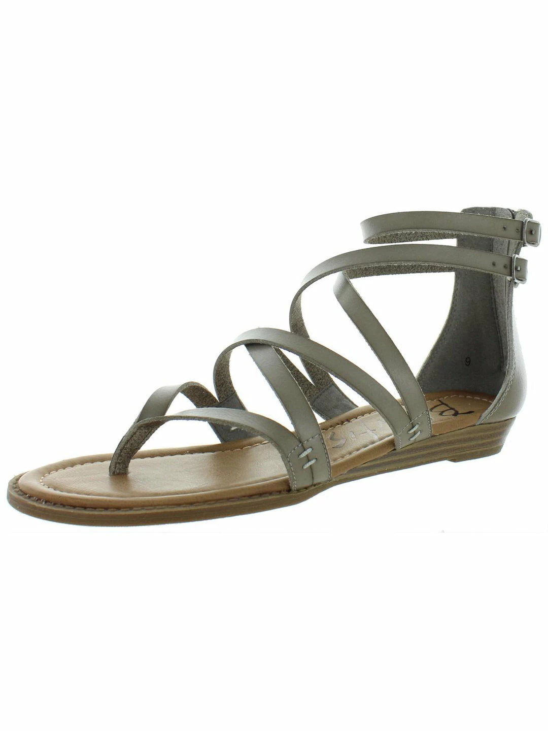 Blowfish Womens Faux Leather Gladiator Wedge Sandals 3 Blowfish Womens Faux Leather Gladiator Wedge Sandals