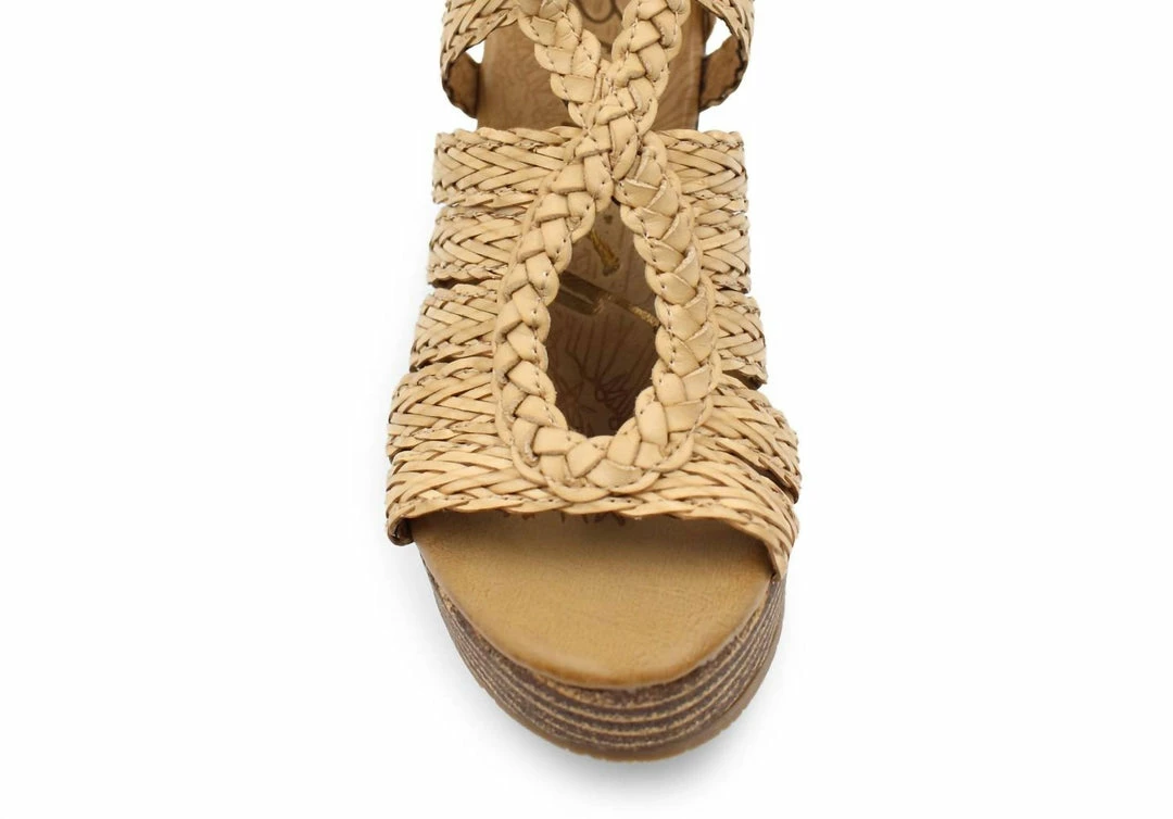 Blowfish women Pazazz Woven Wedge in Natural 4 Blowfish women Pazazz Woven Wedge in Natural - Image 2