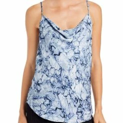 Karen Kane Womens Cowl Neck Adjustable Straps Tank Top