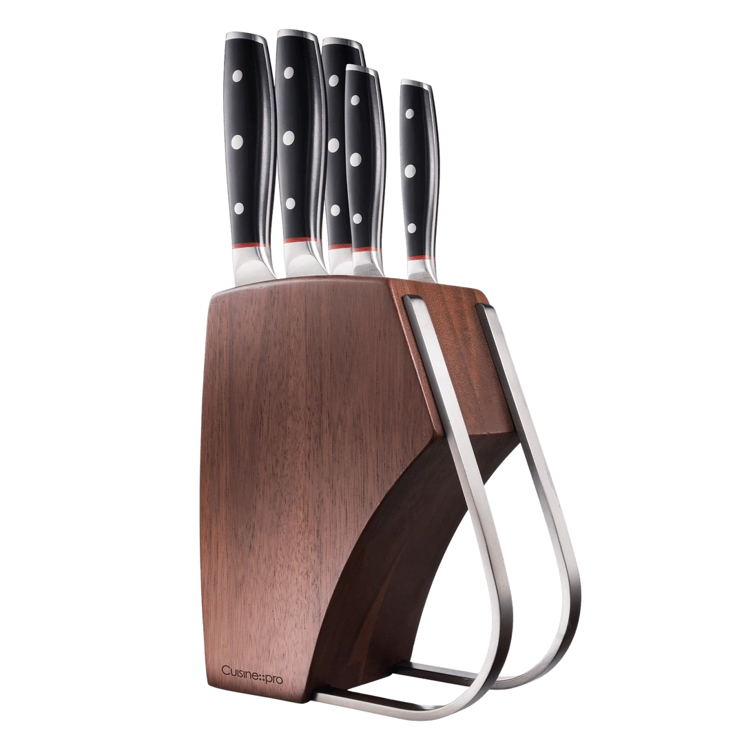 Cuisine::pro® Iconix Holz Knife Block 6Pc 3 Cuisine::pro® Iconix Holz Knife Block 6Pc