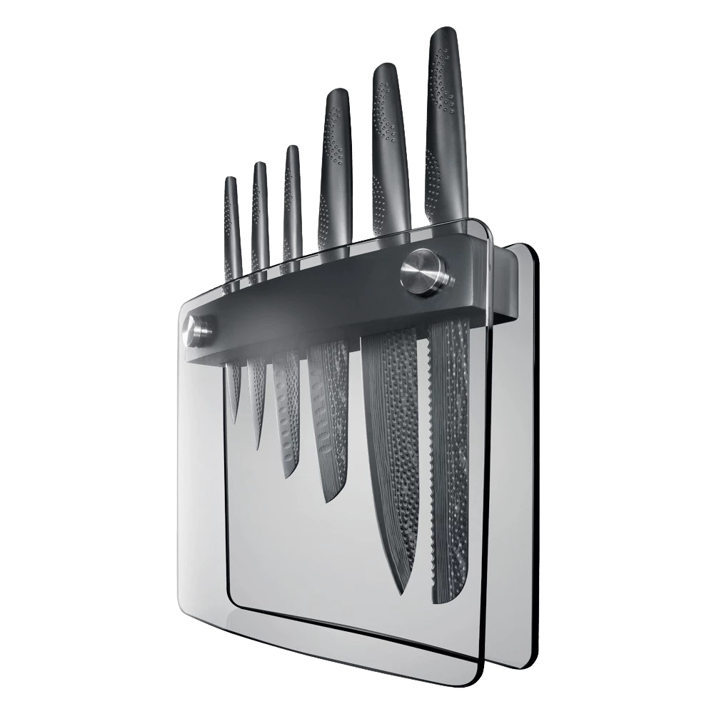 Cuisine::pro® Id3 Black Samurai Sakai Knife Block 7Pc 3 Cuisine::pro® Id3 Black Samurai Sakai Knife Block 7Pc