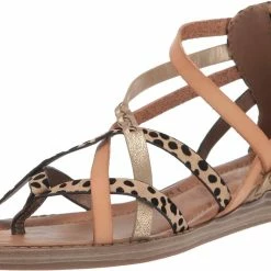 Blowfish women Brooke Sandal in Sand/Dune/Gold Bar