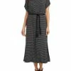 Karen Kane Womens Belt Casual Midi Dress