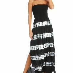 women Karen Kane Smocked Maxi Dress