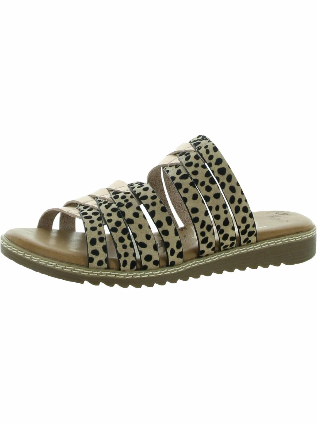 Blowfish Osaki Womens Strappy Metallic Slide Sandals 3 Blowfish Osaki Womens Strappy Metallic Slide Sandals