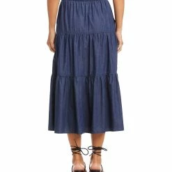 Karen Kane women Tiered Midi Skirt in Denim Blue -Cheap Karen Kane Store ad5b2afaeafb4ca2bb4f336fd4de4c35 63805000 b94e 4c4a 83fd 576956e38c72 1080x