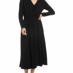 Karen Kane Womens Knit Long Maxi Dress