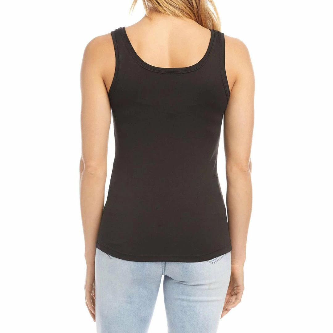 Karen Kane Womens Stretch Scoop Neck Tank Top 4 Karen Kane Womens Stretch Scoop Neck Tank Top - Image 2