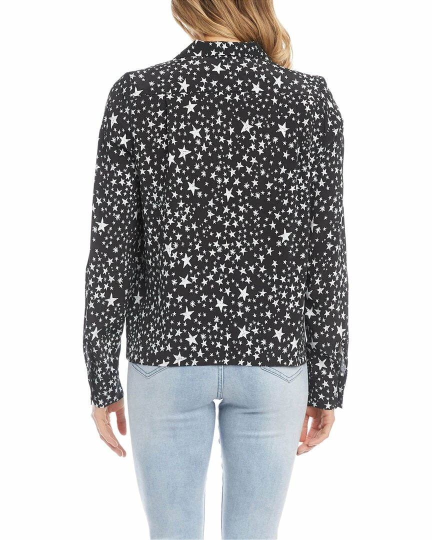 women Karen Kane Long Sleeve Button Up Top 4 women Karen Kane Long Sleeve Button Up Top - Image 2