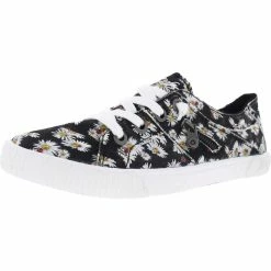 Blowfish Womens Canvas Slip On Platform Sneakers