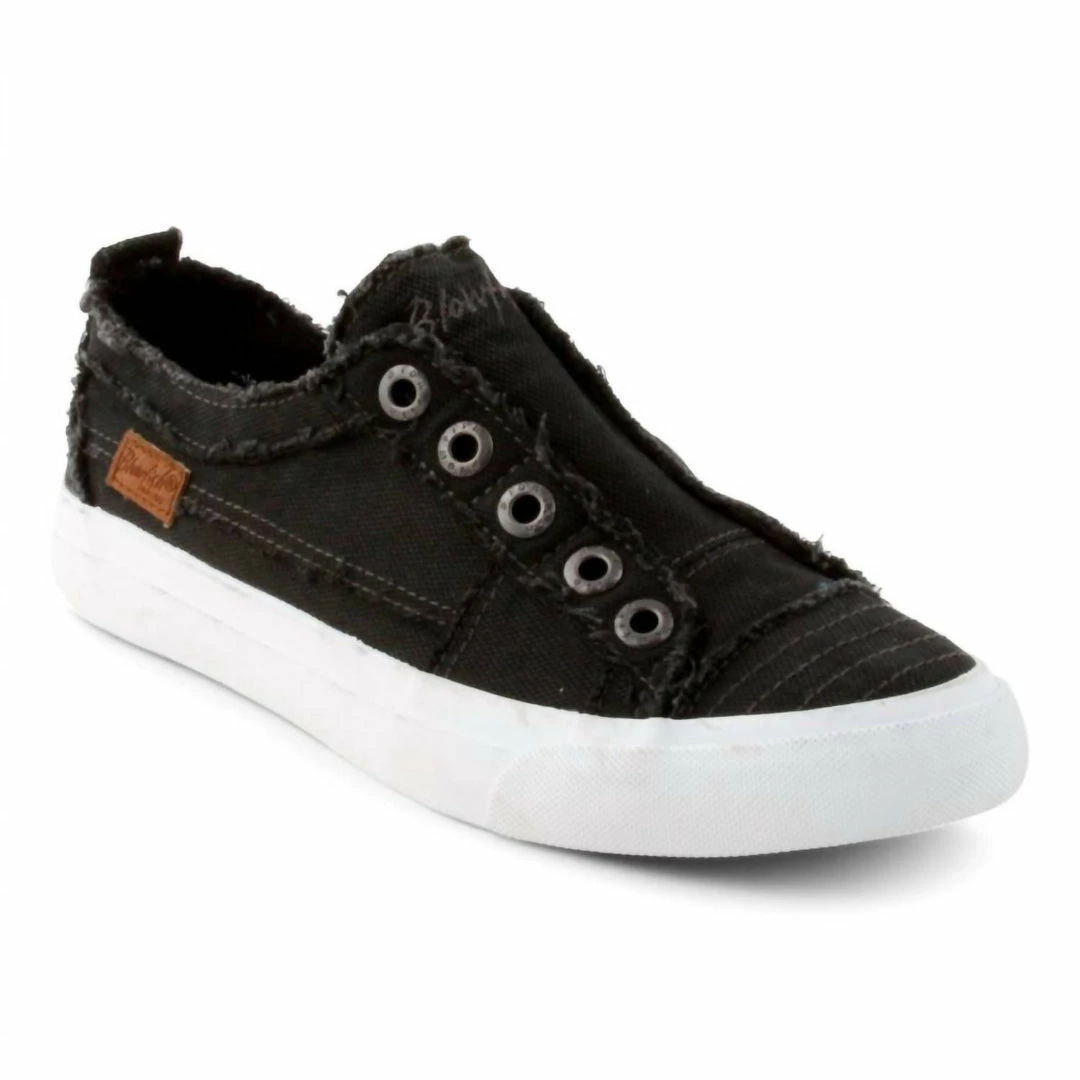 Blowfish women Play Canvas Sneakers in Black Smoked 3 Blowfish women Play Canvas Sneakers in Black Smoked