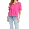Karen Kane women Ruffle Tie Neck Top in Pink -Cheap Karen Kane Store d7bd5a067224483d9cb1fdcb3ea9574b 1080x