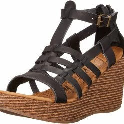 Blowfish women Piper Wedge in Black