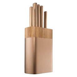 Cuisine::pro® Daisho Nara Knife Block 6Pc Copper