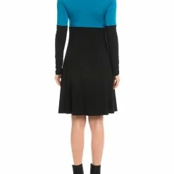 Karen Kane women Colorblock Turtleneck Dress in Black/Teal -Cheap Karen Kane Store e4a5abbc314e4bfd9875774f04cbecb7 1080x