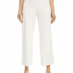 Karen Kane Brooklyn Womens Wide Leg Pull On Cropped Pants