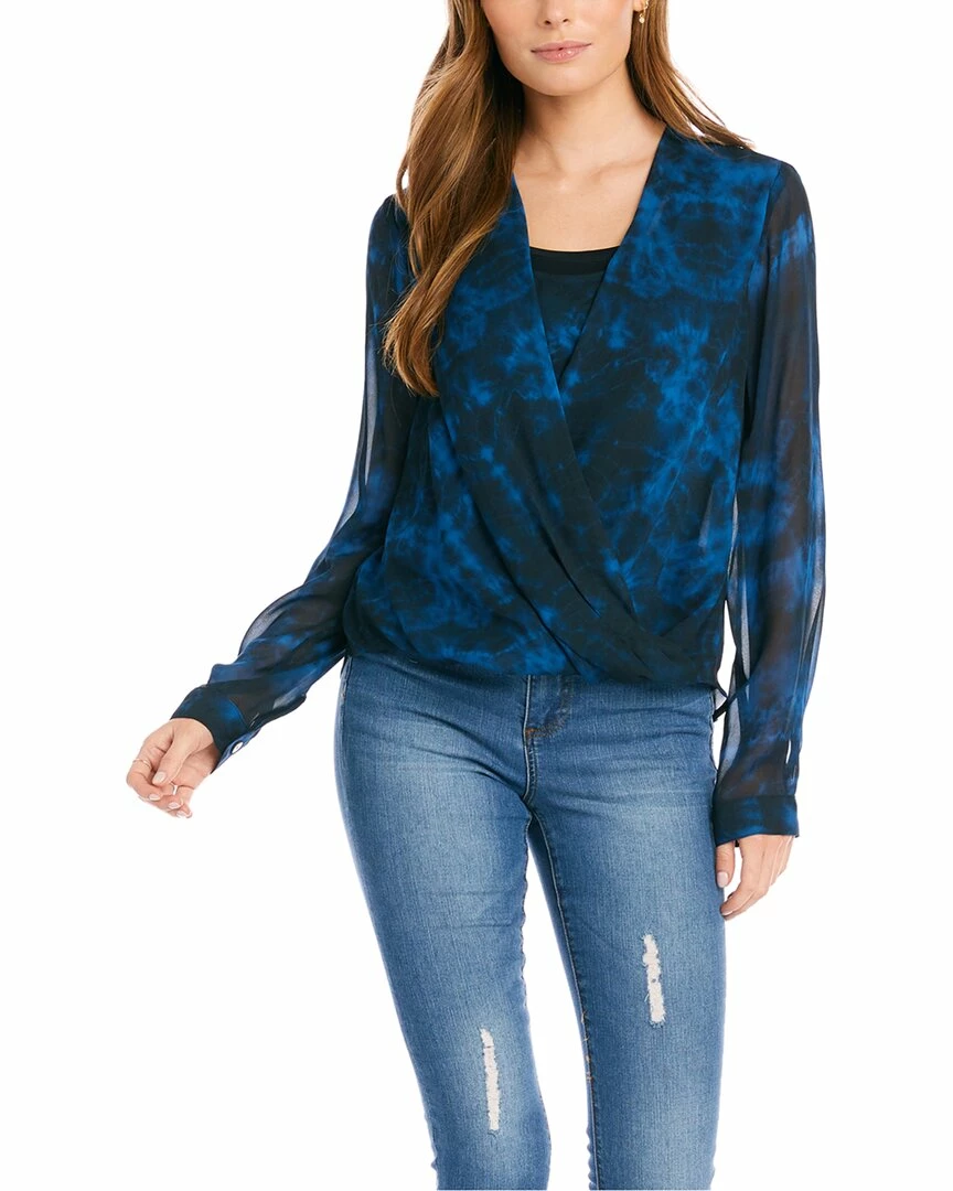 women Karen Kane Layer Crossover Knit Top 3 women Karen Kane Layer Crossover Knit Top