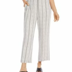 Karen Kane Womens Cropped Pull On Wide Leg Pants