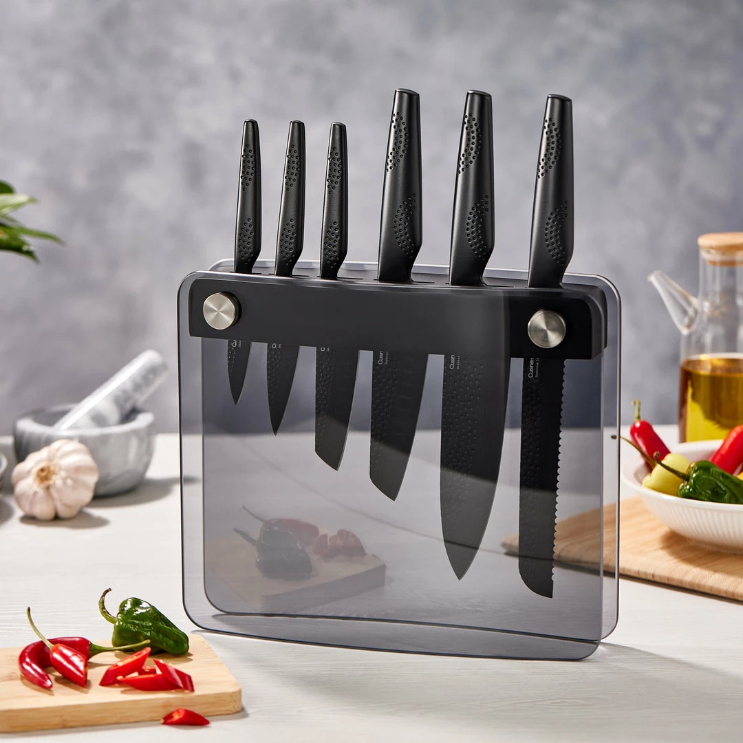 Cuisine::pro® Id3 Black Samurai Sakai Knife Block 7Pc 4 Cuisine::pro® Id3 Black Samurai Sakai Knife Block 7Pc - Image 2