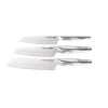 Cuisine::pro&reg; Id3 Santoku Knife Set 3Pc